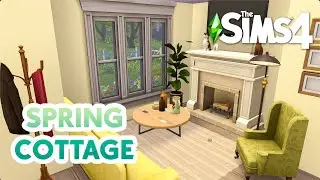 Cozy Spring Cottage 🐈🌷 | The Sims 4 Speed Build 🌿