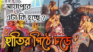 মায়াপুরে একি হচ্ছে অবিশ্বাস্য ব্যাপার 😱.শ্রীধাম মায়াপুর  November 28, 2023 #HathiParikrama