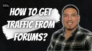 How To Get Traffic From Forums?