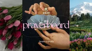 2025 prayer board | why I didn't do a vision board