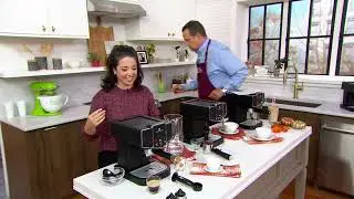 Эспрессо-машина Cook's Essentials с насосом 15 бар и капучинатором на QVC