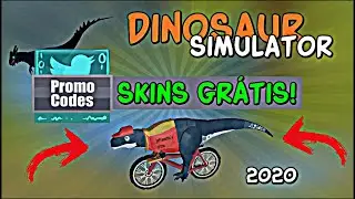 TODOS OS C&Oacute;DIGOS DE 2020 DO DINOSAUR SIMULATOR