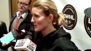 Hayley Wickenheiser on CWHL All-Star Weekend
