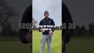 Three simple tips to play better golf in the cold #playbettergolf #bettergolf #golf #wintergolf