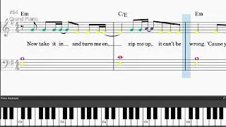 Fashion! by Lady Gaga - Easy piano tutorials with sheetmusic