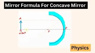 Mirror Formula For Concave Mirror | Physics