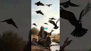 Why did a raven feed Elijah in the wilderness?