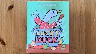 Ash reads Lucky Duck by Greg Pizzoli