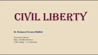 Civil Liberty