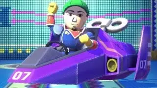 Nintendo Land (Wii U) - Captain Falcon's Twister Race Platinum Trophy (All Stages)