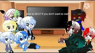 Sans AUs react to frisk AUs singing bad apple [] undertale