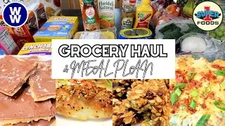 *NEW* WEEKLY Healthy Grocery Haul for Weight Loss ➕ HEALTHY MEAL PLAN!🧑&zwj;🍳😋 🍽️Weight Watchers Points!