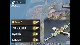 With HS samak yt in customs in pubg mobile