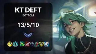 KT Deft Ezreal vs Jhin BOTTOM - KR DIAMOND Patch 14.20