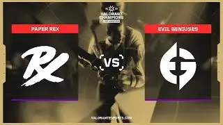 PRX vs EG // #VALORANTChampions | Fase de Llaves D&iacute;a 14 - Mapa 3 | VALORANT