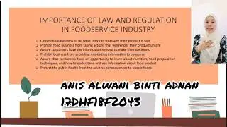 DTF6023 FOOD LAW AND LEGAL ASPECT (CUSTOM ACT 1967)