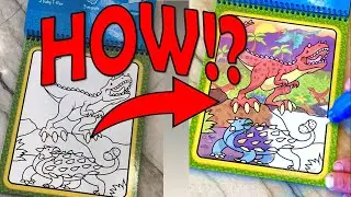 The Science of Water Reveal Coloring Books 🧪🌈