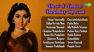 Best of Vanisri - Special | Ettago Vunntaadhi | Chilipi Navvula Ninu | Neekosam Velasindi