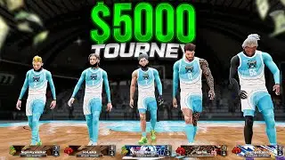 I competed for $5000 in this COMP PRO-AM TOURNAMENT... (NBA 2K23)