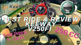 TEST RIDE Benelli Keeway V250FI new iims‼️motovlog 13