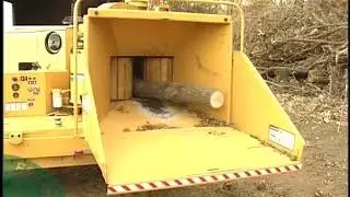 Brush Chipper Operation and Safety – Without Lower Feed Stop Bar – Spanish