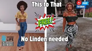Second Life isnt Expensive Tutorial to get a free avi day 1