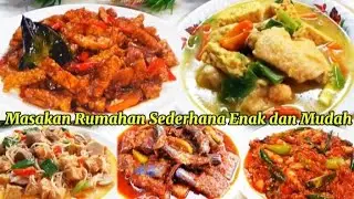 WOOW.. ENAK BANGET‼️5 RESEP MENU MASAKAN RUMAHAN SEDERHANA YG BIKIN BOROS NASI, MUDAH DAN SIMPEL,,
