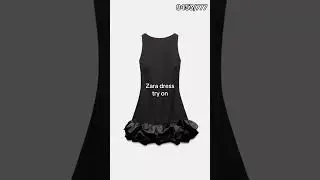 Jumpsuit dress Zara #zaranewin #outfitinspo #Zaratryon #zaraoutfit #zaradress#Zaramini #datedress