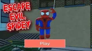 ESCAPE EVIL SPIDEY OBBY ! Full Walkthrough