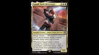 Squall SeeD Mercenary (Budget Sell Sword) Final Fantasty Stax Deck