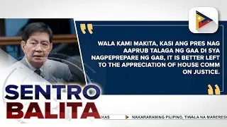 Senate Blue Ribbon Committee, walang nakitang sapat na ebidensya para idawit si PBBM sa Flood...