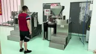 High quality cosmetic powder blender,matte powder pulverizer,cosmetic powder hammer mill