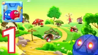 Red Ball Underground-(Gameplay 1)-Niveles 1-2-3-4-5