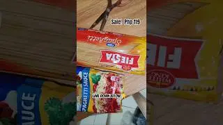 🍝🔥 Fiesta 3-Cheese Spaghettipid ₱119 🛒 10.10 Lazada Sale 8 PM!#LazadaFinds #BudgetDeals #Lazada1010