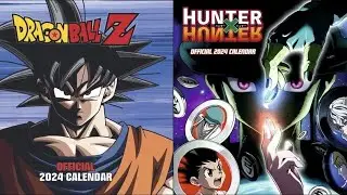 Die schönsten Kalender für Otakus Teil 2: Dragon Ball Z & Hunter x Hunter Anime-Jahreskalender 2024