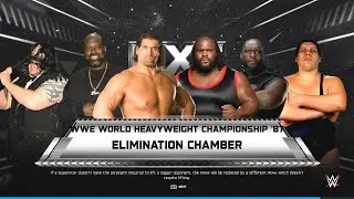 WWE 2K25 Шакил О'Нил, Омос, Великий Хали, Андре Гигант, Марк Генри, Эбисс #andrethegiant