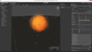 unity 3D particles fire 1. stream