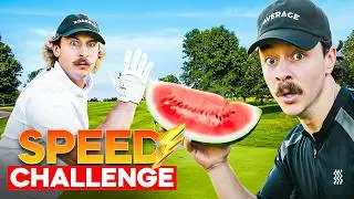 Average Golfers Try Speed Golf (Hilarious)