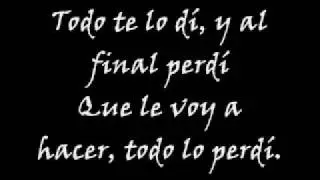 Grupo Límite - Todo Lo Perdí