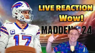 Live Reaction: Josh Allen Madden Cover