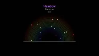 Rainbow circle No. 2