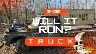 $400 road sign truck&hellip; Will it Run???