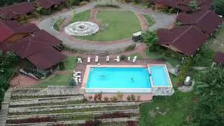 Cebu Safari Cabins and Pool Drone Video