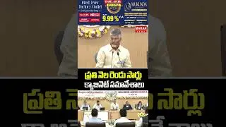 ప్రతి నెల రెండు సార్లు క్యాబినెట్ సమావేశాలు..CM Chandrababu | AP Cabinet Meeting | Mahaa News