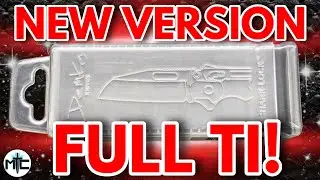 THEY UPGRADED THIS KNIFE TO FULL TITANIUM! I Think I Like It MORE! 😱