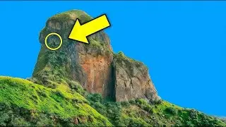 Un drone si avvicina a una montagna e riprende qualcosa di terrificante... nessuno sa spiegarlo!