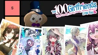 Why I Don't Like Most of the 100 Girlfriends Character Art Portraits - Tierlist Video