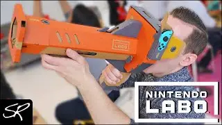 Nintendo Labo VR Kit Gameplay & First Look at NYC Preview Event! | Raymond Strazdas