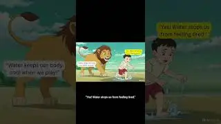 Why Do We Drink Water? 💧 | Kids Learning Animation #HealthyHabits#WaterForKids#AnimatedKidsVideo