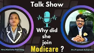 Why did she join Modicare .... | Talk show with Mr.Pramod Acharya | GBD,Modicare